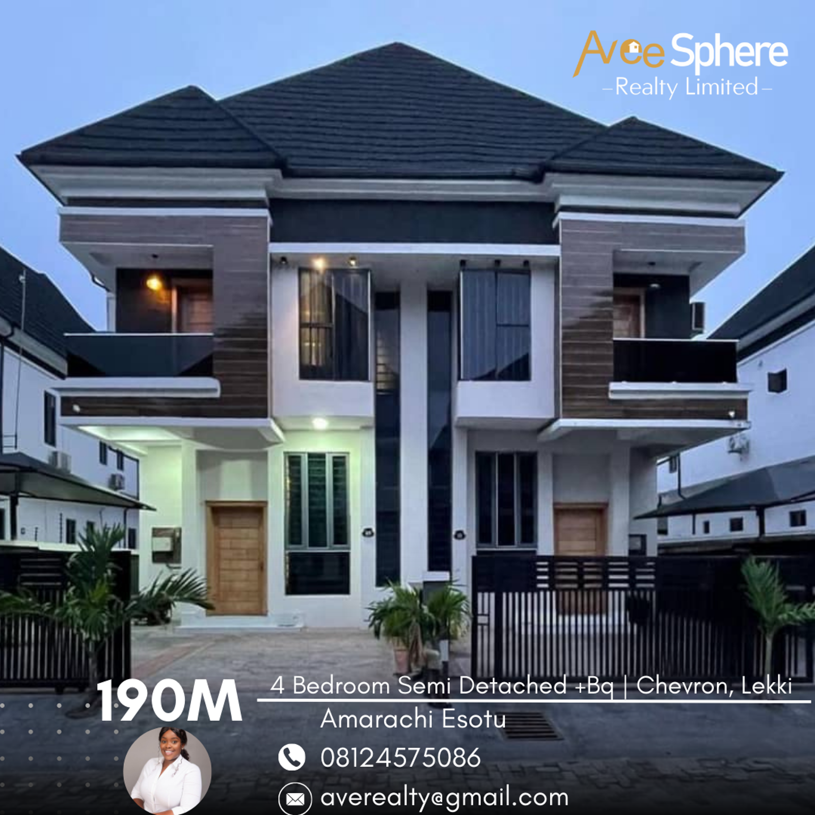 Tastefully Furnished 4 Bedroom Semi-Detached Located in Chevron, Lekki, Lagos